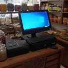 عروووض كاشير مكتبي مستعمل لمحلات العطارة