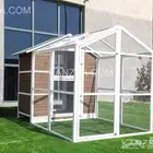 قفص حمام نموذجي مع مطير