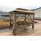 مرجيحة خارجي قابلة للتعديل مع مظلة