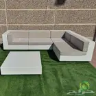 جلسات خارجية نوافير واحواض للزرع تنسيق حدائق فايبر