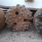 همرات ورؤوس حفر مستعملة نظيفة
