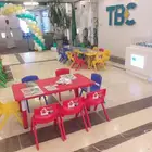 تأجير كراسي وطاولات اطفال وعربات تسالي