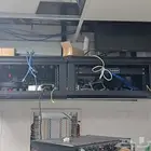كاميرات انتركم شبكات سماعات جهاز بصمه فايبر