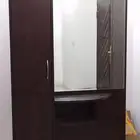 خزانة مرآة مدخل خشب