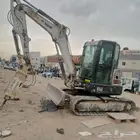 موجود بكلين صغير للاجار حجم خمسه طن يتميز بالشغل في الاماكن