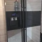 ثلاجة نوع سامسونج بابين مع صانعه ثلج