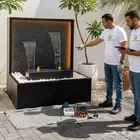 شلالات مودرن جاهزة فيبر ونوافير تفصيل بسعر المصنع الخبر