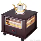 دفاية دي ال سي كهربائية 2000 واط مع موقد 2 1 DLC-5843