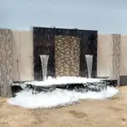 تنسيق حدائق شلالات ونوافير