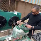 مهندس ثلاجات مركزيه وغرف تجميد وتبريد وثلاجات عرض