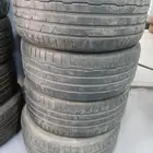 طقم كفرات مستخدم نضيف هانكوك مقاس 245 50 18السعر 400