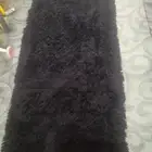 بساط   زولية طويلة باللون الاسود
