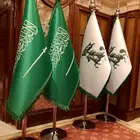 اعلام السعوديه مكتبي وخارجي واعلام ريشه