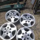 طقم جنوط دتسون مستعمل اخو الجديد مقاس 15