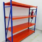رفوف مستودعات برتقالي