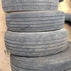 كفرات مستعمل نضيف برجستون 215 75 175
