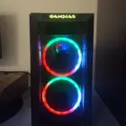 بيسي pc مع شاشة مع كيبورد و مع ماوس و مع سماعة