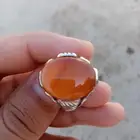 خاتم عقيق.