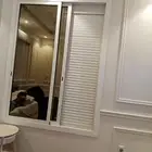 نوافذ شتر   نوافذ   ألومنيوم دبل جلاس