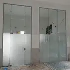 توريد وتركيب واجهات محلات زجاج سكريت وابواب زجاج