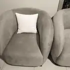 كنب رمادي جديد