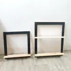 رف للحائط بأطار من الخشب