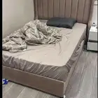 سرير فاخر مخمل دولاب ايكيا و تسريحة