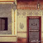 ديكورات نجديه رسوم يدويه و تصميمات تراثيه