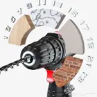 دريل كهربائي لاسلكي بطاريتين مع شنطة عدة متنوعة