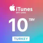 بطاقة ايتونز 10 ليرة تركية