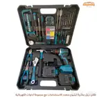 طقم دريل مع مجموعة اداوات الكهربائية
