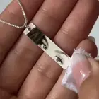 سلسال بحفر وطباعه صوره عيون وعبارتك الخاصه