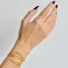 اسواره وخاتم بتصميم راقي وانيق بحرف من تحب حسب الطلب