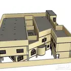 رسم هندسي ببرنامج الاوتوكاد والرفت