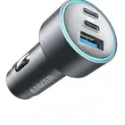 شاحن سيارة انكر USB-C ب3 منافذ بسعة 67 واط