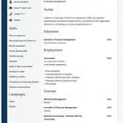 سيرة ذاتية احترافيةpdf عربي وانجليزي