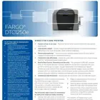 طابعة كروت بلاستيكية من Fargo DTC1250E
