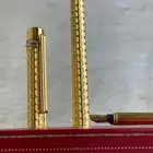 قلم موست شيفرون ذهبي من كارتييه