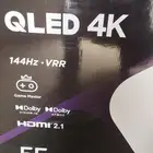 شاشة tv للقيمنق 55 بوصة 4K 144HZ HDMI 2.1 QLED