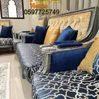 كراسي قاعات افراح ومجالس ملكيه-خشب زان دمياطي