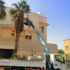 ونش كرين رافعة سلة عمال للايجار الاحساء