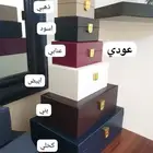 علب عود فارغه