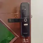 قفل باب ذكي بصمة تركيب برمجة كوالين بصمة قفل بجوال