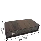 علب عود وأرباع خشبية