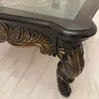 طاولة كبيره وطاولات خدمة