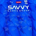 تيشيرت الهلال الموقع من جميع اللاعبين وعلى رأسهم نيمار