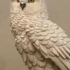 مجسم وجه ثعلب وطائر