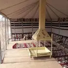 بيوت شعر أبيض جميع المقاسات يوجد فرس مساند