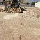 تأجير معدات وتنفيذ اعمال حفر ودفان