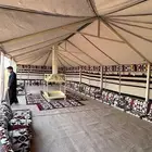 تجهيز مخيمات بيوت شعر غرف خشب خيام تركيب وعوصيل